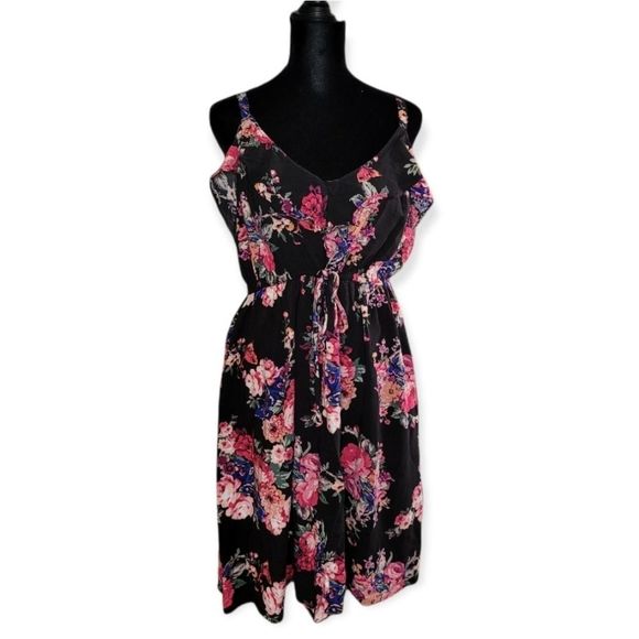 torrid Dresses & Skirts - Torrid Floral Challis Tank Dress